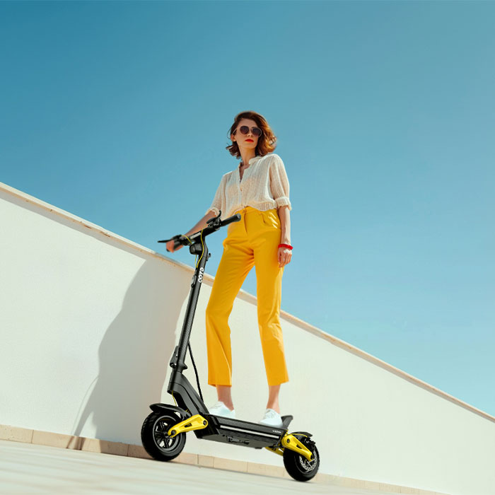 Folding Electric Scooter - Hulajnoga elektryczna EU Stock z amortyzacją