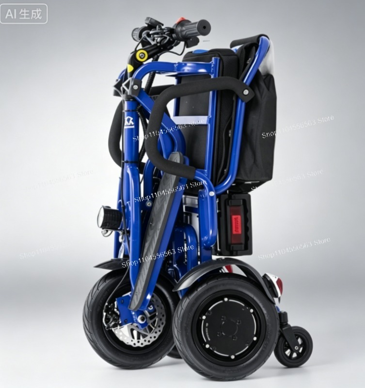 Folding Electric Scooter - Przenośny, lekki, elektryczny, składany skuter inwalidzki,