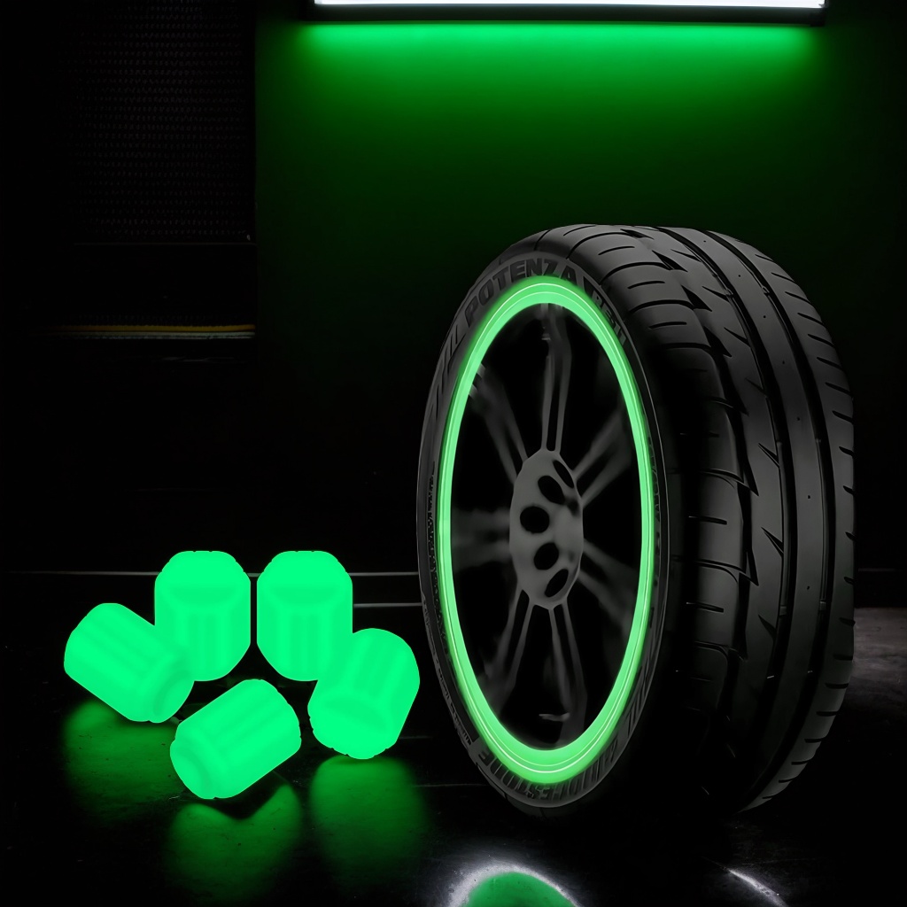 Świecące nakładki na wentyle:  – Scooter Tire recenzja i cena