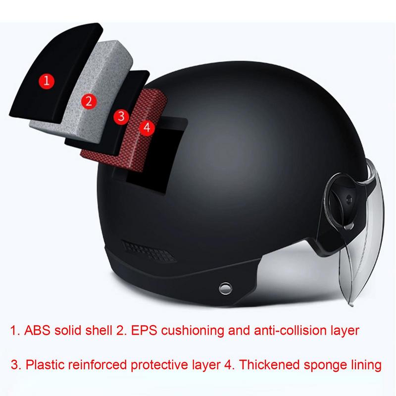Kask motocyklowy Jet Style Kas – Scooter Helmet Set recenzja i cena