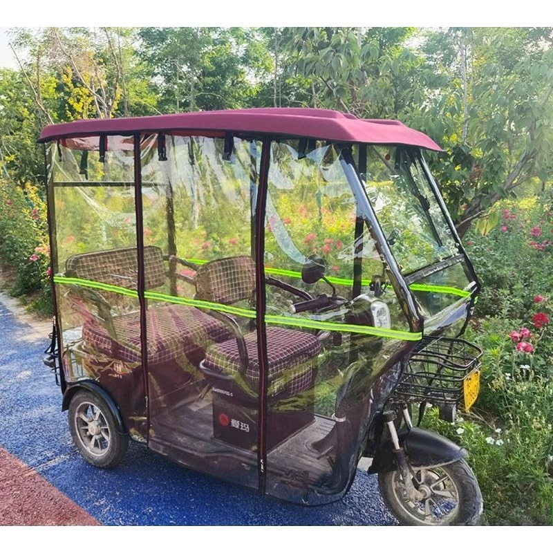 Zamknięta plandeka na motocykl – Electric Scooter Rain Cover recenzja i cena