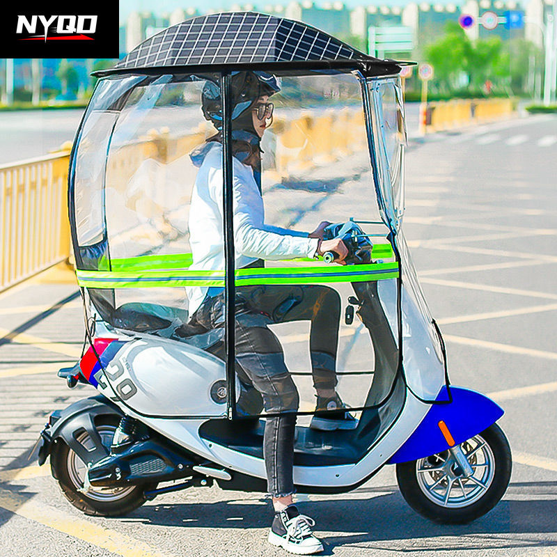 Baldachim motocyklowy składany – Electric Scooter Rain Cover recenzja i cena