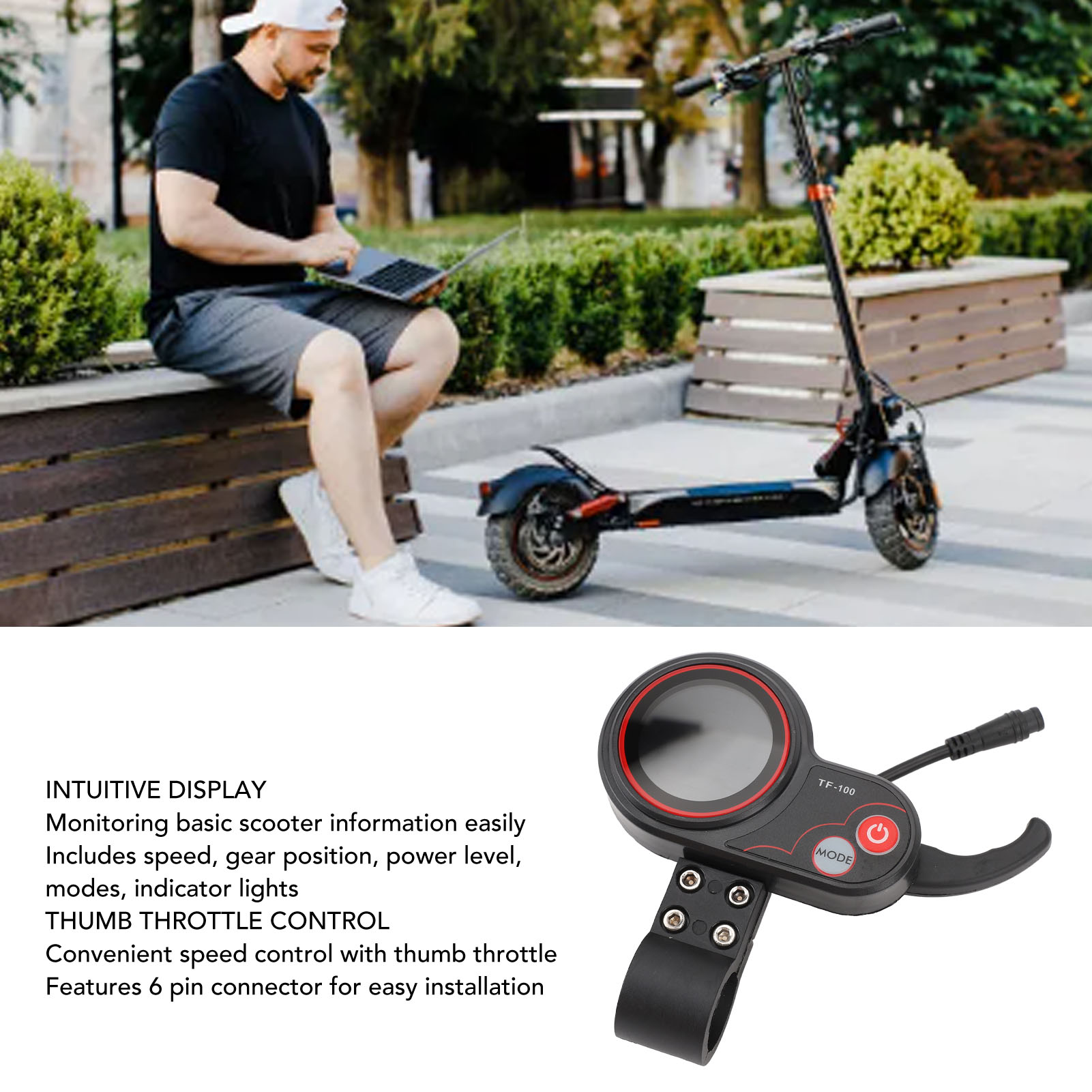 Ekran LCD do hulajnogi elektry – Electric Scooter recenzja i cena