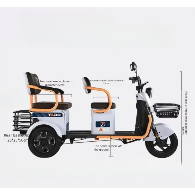 Trójkołowiec elektryczny QQW,  – Electric Scooter Adults recenzja i cena